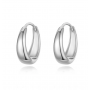 Stylish Silver Hoop Earrings for Women