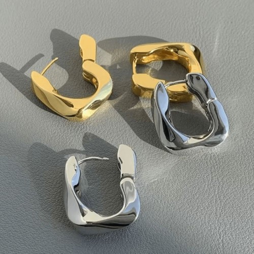 The Essential Bishty Silver Hoop Earrings image