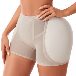 Butt Lifter Panties Women Hip Enhancer with Pads Sexy Body S-White