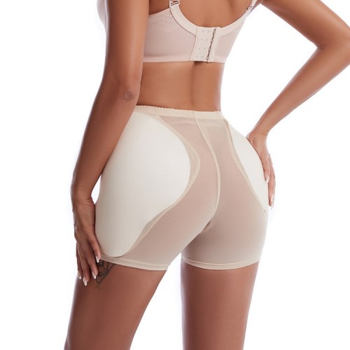 Butt Lifter Panties Women Hip Enhancer with Pads Sexy Body S-White image