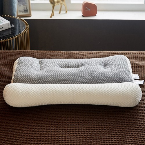 Super Ergonomic Orthopedic Pillow Corrective Contour Pillow-White image