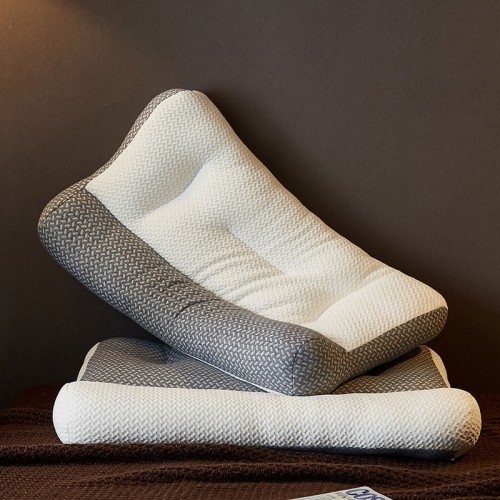 Super Ergonomic Orthopedic Pillow Corrective Contour Pillow-White image