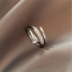14K Silver Luxurious Screw Ring for Women image
