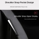 Sling Bag with USB Charging Port & Adjustable Straps-Brown image