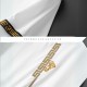 Luxury Style Men's White & Gold Tracksuit image