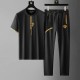 Luxury Style Men's Black & Gold Tracksuit image