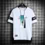 Men's Cotton T-Shirt: Fashionable O-Neck Casual Tee - White