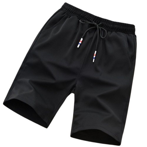 Men's Golf Shorts Stretch Chino Lightweight Half Pants-Black image