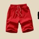 Men's Golf Shorts Stretch Chino Lightweight Half Pants-Red image