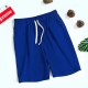 Men's Golf Shorts Stretch Chino Lightweight Half Pants - Blue image