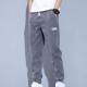 High-Quality Loose Thick Cargo Jogger Pants - Grey image