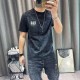 Light Luxury Korean Version High-Quality Casual T-Shirt - Black image