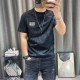 Light Luxury Korean Version High-Quality Casual T-Shirt - Black image