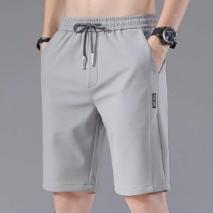Men's Sporty Beach Shorts with Pocket Comfort - Grey