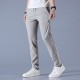 Men's Slim Fit Lightweight Work Pants - Grey image