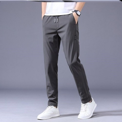 Men's Slim Fit Lightweight Work Pants - Dark Grey image