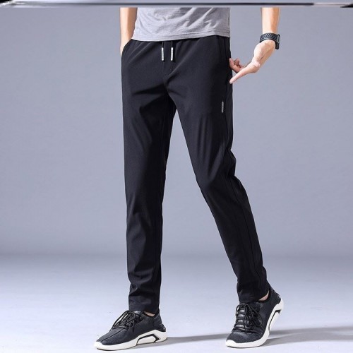 Men's Slim Fit Lightweight Work Pants - Black image