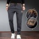 Men's Casual Loose Pencil Pants - Dark Grey image