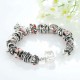 European Silver Charm Bracelets Fish Designed With Murano Beads image