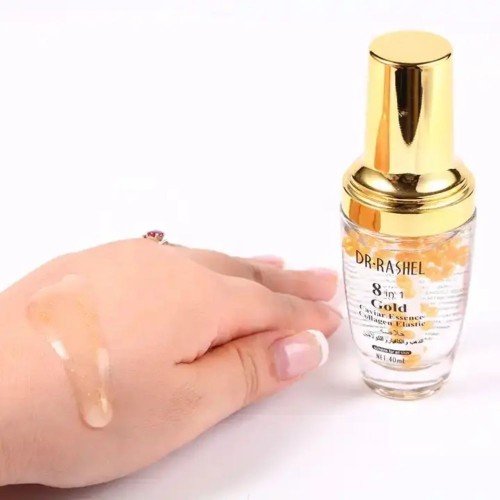 Dr.Rashel Gold Caviar Essence & Collagen Elastin Serum 8 In 1 Face Serum 40ML image