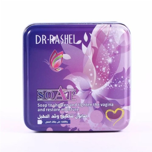 Dr Rashel Private Parts Restore And Tightening Purple Soap, 100g image