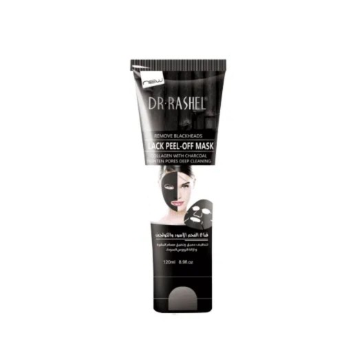 Dr Rashel Peel Off Black Mask Bamboo Charcoal, 120ml image