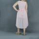 Women's Irregular Beach Long Bohemian Chiffon Dress-Pink image
