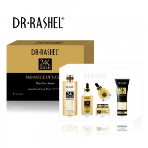 Dr.Rashel 24K Gold Radiance & Anti-Aging Kit 5 Piece Set