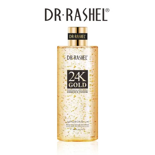 Dr Rashel 24K GOLD ANTI-WRINKLE BOTTLE ESSENCE TONER, 300ml image