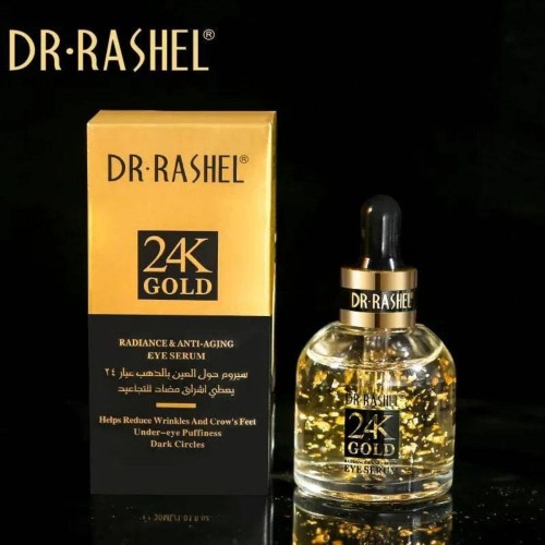 DR RASHEL 24K Gold Radiance & Anti-Aging Eye Serum, 30ml image