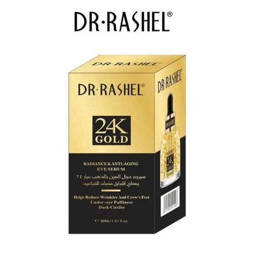 DR RASHEL 24K Gold Radiance & Anti-Aging Eye Serum, 30ml image