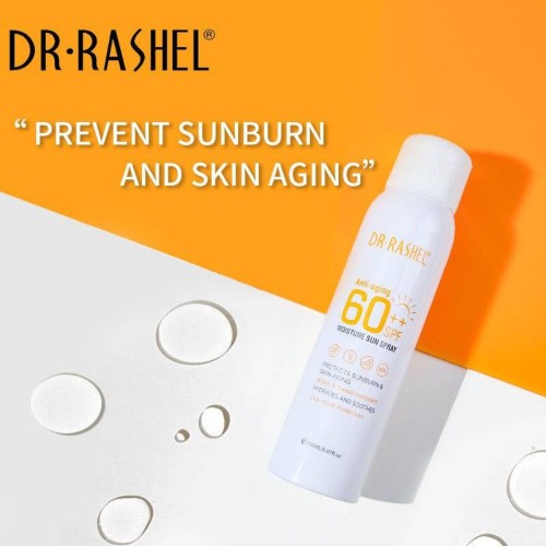 DR RASHEL Anti-aging and Moisture Sun Spray SPF 60++ 150ml Sunscreen Spray image