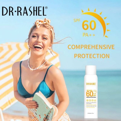 DR RASHEL Anti-aging and Moisture Sun Spray SPF 60++ 150ml Sunscreen Spray image