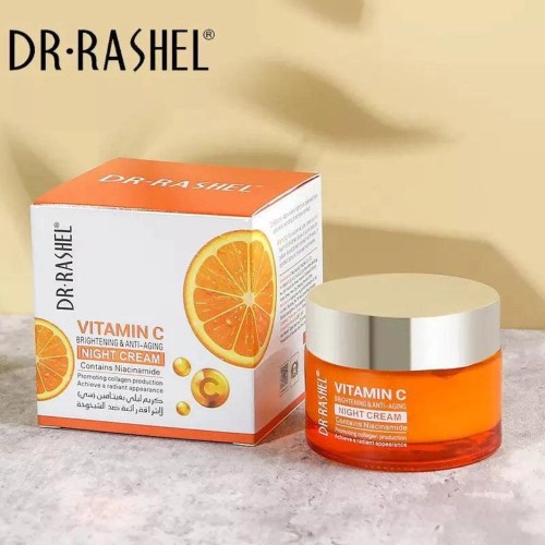 Dr.Rashel Vitamin C Night Cream For Anti Aging And Brightning - 50G image