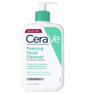 CeraVe Foaming Facial Cleanser, 16 oz