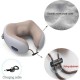 Rechargeable U Shaped Cervical Massage Pillow Neck Massager With Vibration image