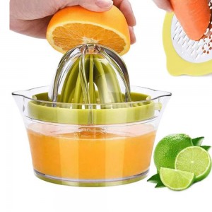 Plastic Manual Juicer Orange Juice Simple Juicer Small Portable Small Tool Multifunctional Lemon Juicer