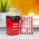 Fat Free Hot Air Popcorn Maker | No Oil | 4 Bags Included | Healthy Home-Made Treats image