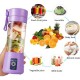 Portable Blender, Mini Personal Juice Blender, USB Rechargeable Juicer Cup With Six Blades, Smoothie Blender image