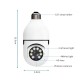 Wireless IP Camera WiFi 1080P Panoramic Lamp PTZ Home Security CCTV 360 Degree Light Bulb Camera image