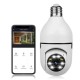 Wireless IP Camera WiFi 1080P Panoramic Lamp PTZ Home Security CCTV 360 Degree Light Bulb Camera image