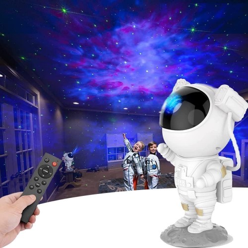 Laxmi Enterprises Star Projector Galaxy Night Light Astronaut Light Projector Kids Room Decor, image