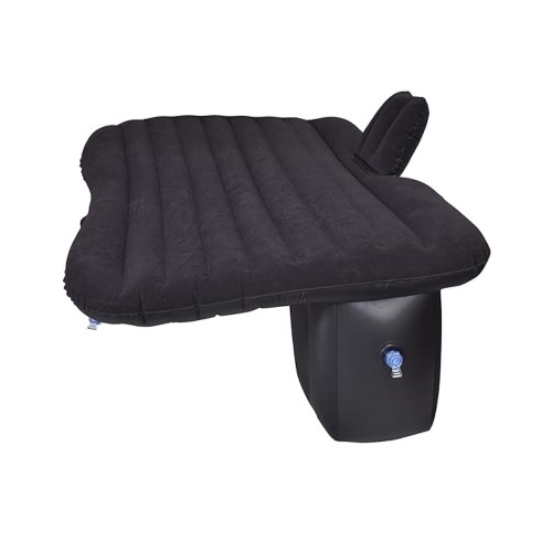  Car Bed For Back Seat, Inflatable Travel Car Bed Air Sofa With Two Inflatable Pillow image