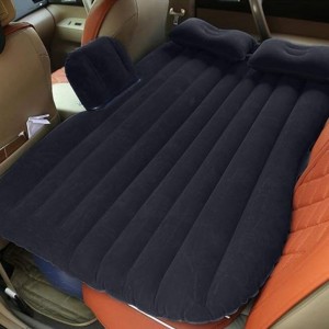  Car Bed For Back Seat, Inflatable Travel Car Bed Air Sofa With Two Inflatable Pillow 