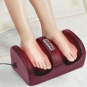 Electric Foot Massager With Heat Shiatsu And Kneading For Relaxation And Pain Relief