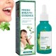 Breath Freshener Serum For Adults Bad Breath Treatment Serum Freshening Drops Mint Flavour 30ml image