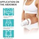 Body Sculpting Machine Cellulite Massager With 6 Washable Pads Vibration & Rotation Electric Sculpt Handheld image