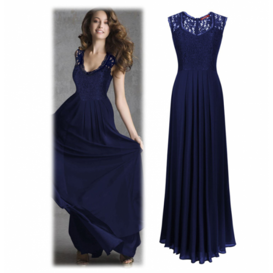 princess style maxi dress