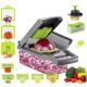 Multifunctional Vegetable Chopper with Draining Basket and Grater image