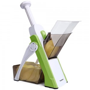 SupMaKin Upright Mandoline Slicer For Vegetables And Potatoes With Adjustable Thickness